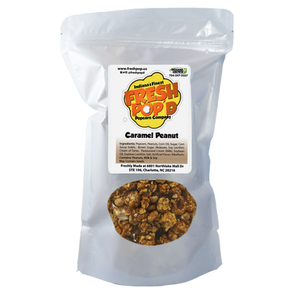 Caramel Peanut Popcorn