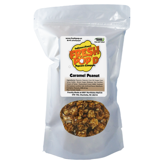 Caramel Peanut Popcorn